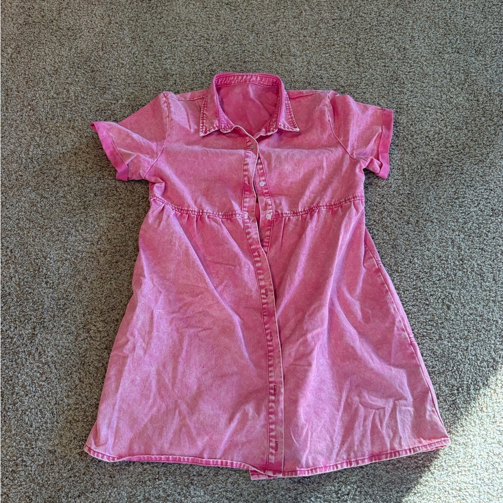 Amazon Pink Mini Dress